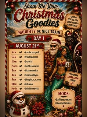 Naughty Vs. Nice Xmas in August Train